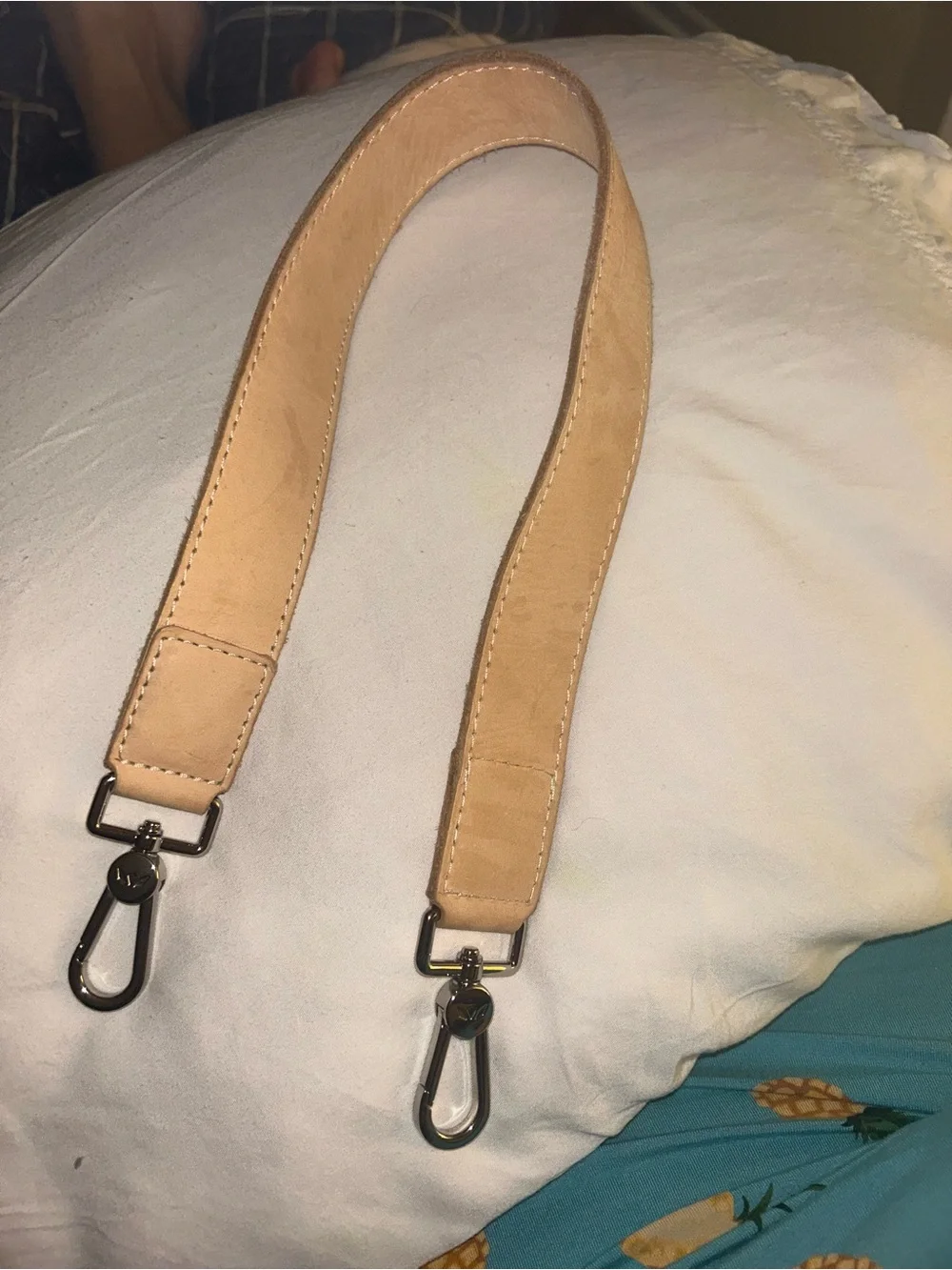 Consuela Leather Strap Replacement for Shoulder Bag - Beige